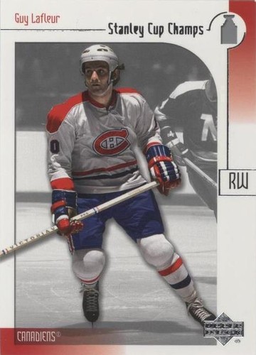 2001-02 Upper Deck Stanley Cup Champs - Guy Lafleur #15