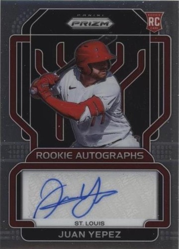 2022 Panini Prizm - Juan Yepez #RA-JY