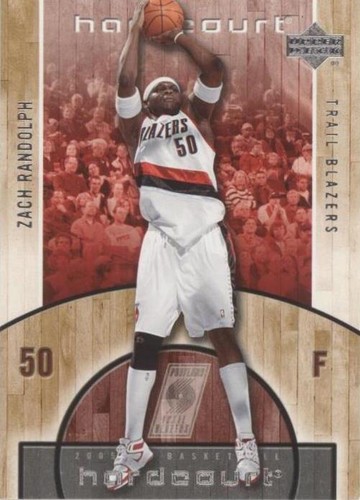 2005-06 Upper Deck Hardcourt - Zach Randolph #72