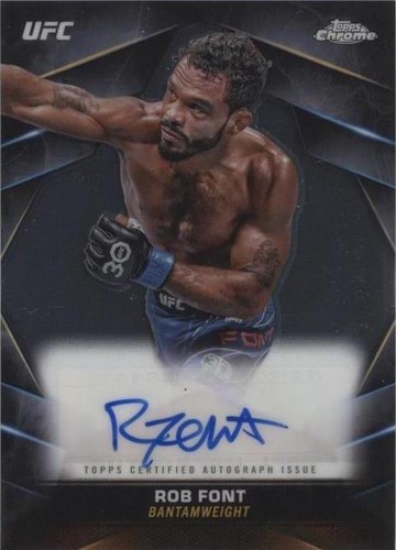 2024 Topps Chrome UFC - Rob Font #CVA-RFO