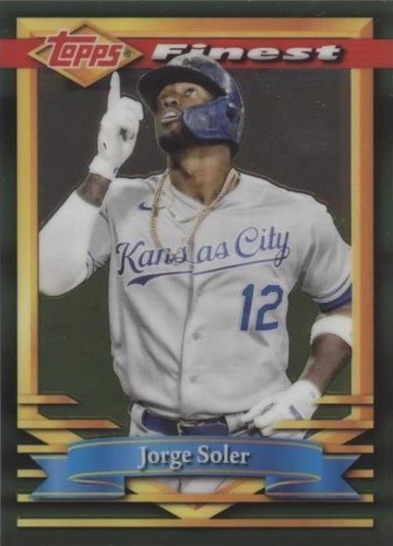 2021 Topps Finest Flashbacks - Jorge Soler #71