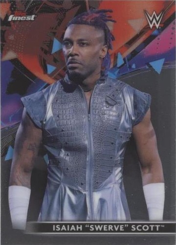 2021 Topps Finest WWE - Isaiah "Swerve" Scott #86