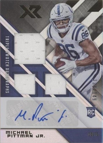 2020 Panini XR Michael Pittman Jr. #222