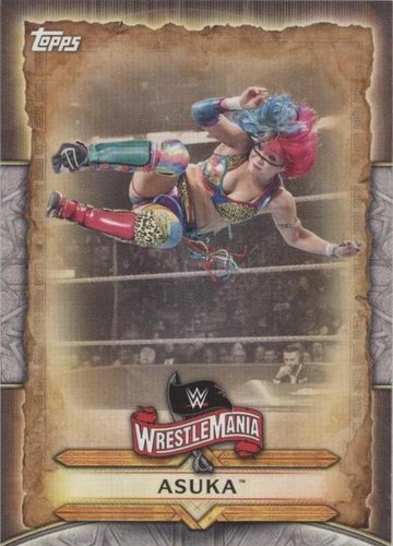 2020 Topps WWE Road to Wrestlemania - Asuka #WM-6