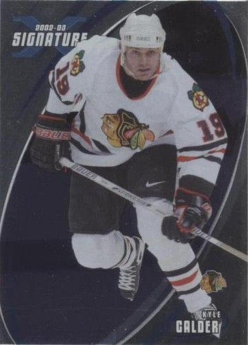 2002-03 In the Game Be A Player Signature Series - Kyle Calder #084