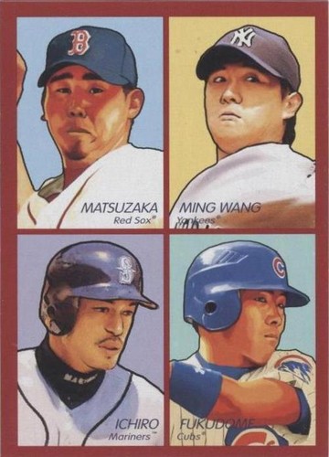 2009 Upper Deck Goudey - Chien-Ming Wang Daisuke Matsuzaka Ichiro Suzuki #35-74
