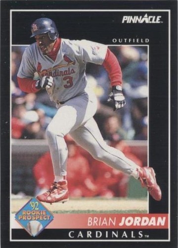 1992 Pinnacle - Brian Jordan #555
