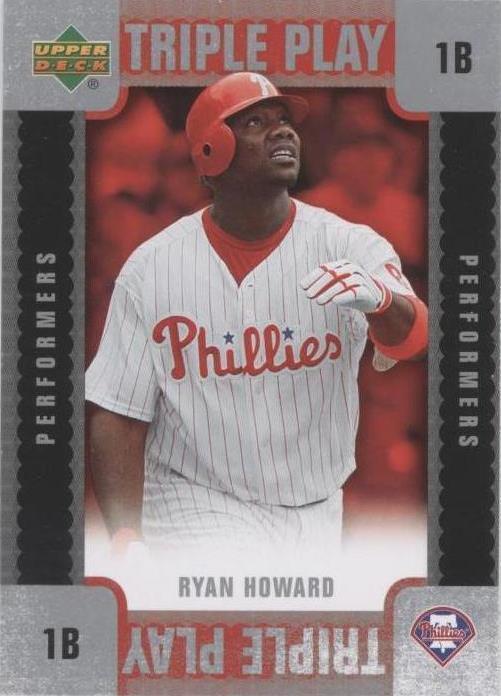 2007 Upper Deck - Ryan Howard #TP-RH