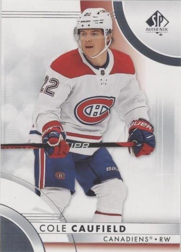 2023-24 Sp Authentic - Cole Caufield #18
