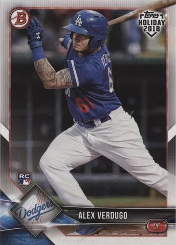 2018 Topps Holiday Bowman - Alex Verdugo #TH-AV