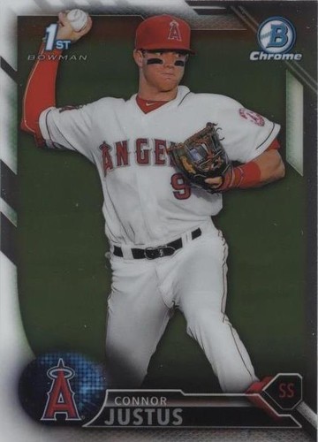 2016 Bowman Draft - Connor Justus #BDC-61