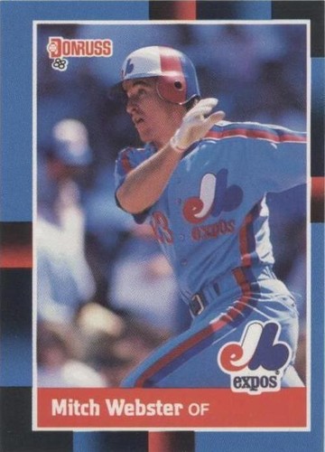 1988 Donruss - Mitch Webster #257