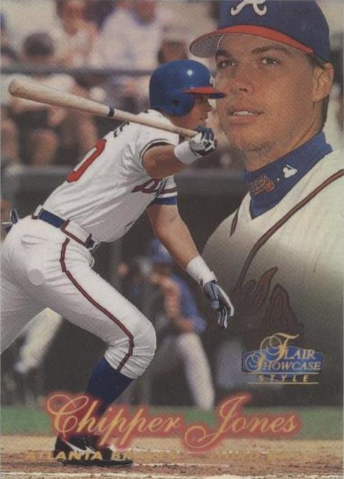 Flair Showcase 1998 - Chipper Jones #10