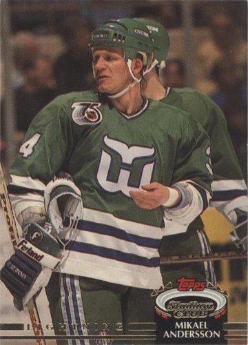 1992-93 Topps Stadium Club - Mikael Andersson #348