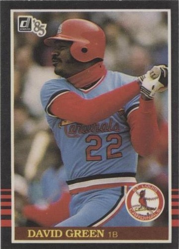 1985 Donruss - David Green #303