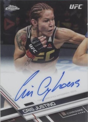 2017 Topps Chrome UFC - Cris Justino #FA-CJ