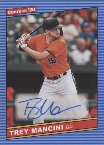 2020 Panini Donruss - Trey Mancini #86S-TM