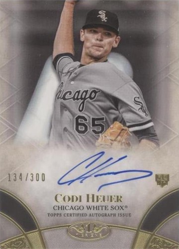 2021 Topps Tier One - Codi Heuer #BOA-CH