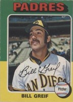 1975 O-Pee-Chee - Bill Greif #168