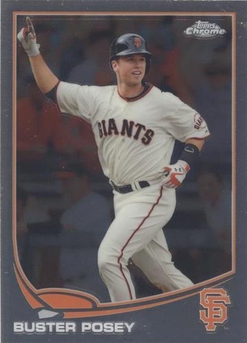 2013 Topps Chrome - Buster Posey #200