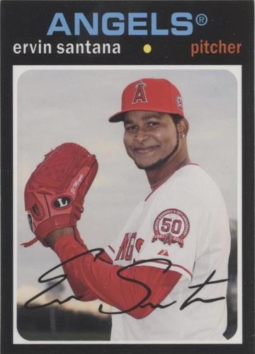 2012 Topps Archives - Ervin Santana #79