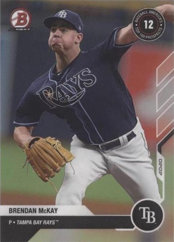 2020-21 Bowman Next Topps Now Baseball America Top 100 Prospects - Brendan McKay #BA-67