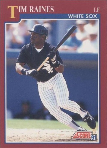 1991 Score Rookie & Traded - Tim Raines #10T