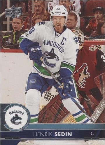 2017-18 Upper Deck - Henrik Sedin #177