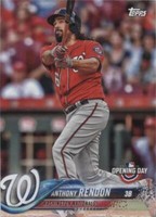 2018 Topps Opening Day - Anthony Rendon #109