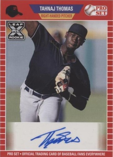 2021 Leaf Pro Set Baseball Blaster - Tahnaj Thomas #PS-TT1