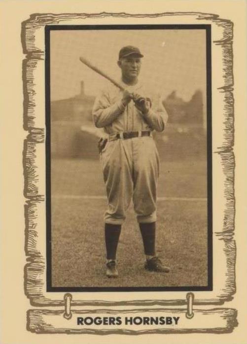 1980 Cramer Baseball Legends Series 1 - #20 Rogers Hornsby