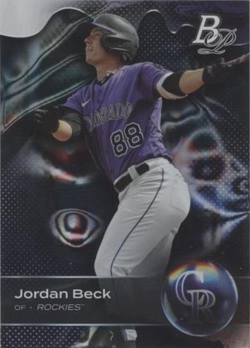 2023 Bowman Platinum - Jordan Beck #TOP-44