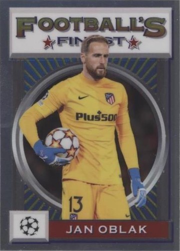 2021-22 Topps Finest Flashbacks UCL Jan Oblak #17