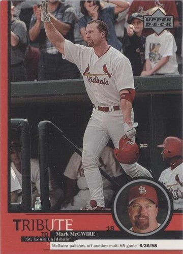 1999 Upper Deck Tribute to Mark McGwire - Mark McGwire #28
