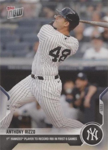 2021 Topps Now - Anthony Rizzo #614