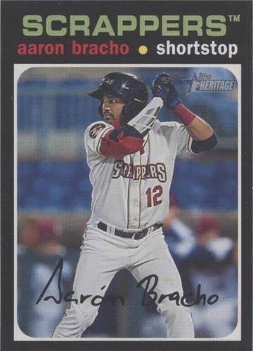 2020 Topps Heritage Minor League Edition - Aaron Bracho #74