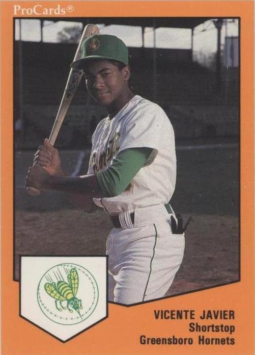 1989 ProCards Minor League Team Sets - Vicente Javier #422