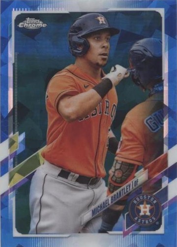 2021 Topps Chrome Sapphire Edition - Michael Brantley #434