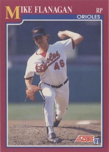 額入り　michael j flanagan　SING(44) 1988 Score #427 Mike Flanagan - NM | eBay