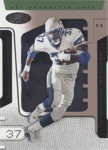 2002 Fleer Hot Prospects Shaun Alexander #60