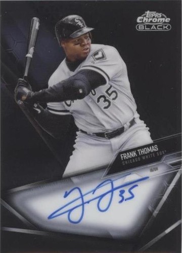 2021 Topps Chrome Black - Frank Thomas #CBA-FT