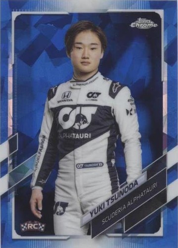 2021 Topps Chrome Sapphire Edition Formula 1 - Yuki Tsunoda #14