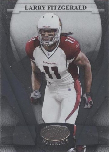 2008 Leaf Certified Materials Larry Fitzgerald #2