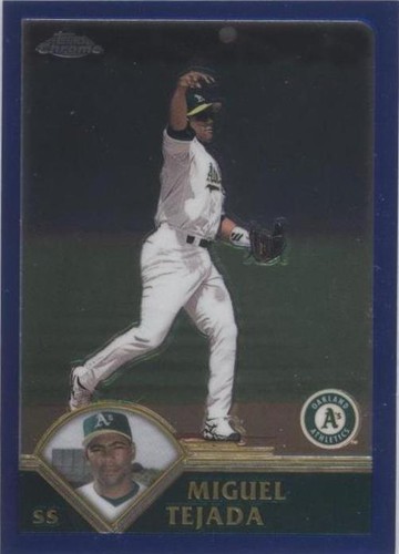 2003 Topps Chrome - Miguel Tejada #112