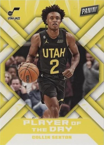 2022-23 Panini Player of the Day - Collin Sexton #8