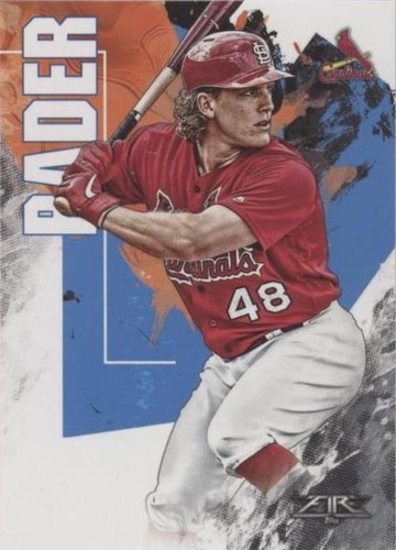 2019 Topps Fire - Harrison Bader #43