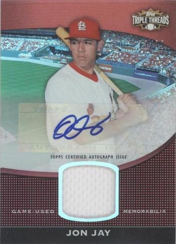 2011 Topps Triple Threads - Jon Jay #TTUAR-18