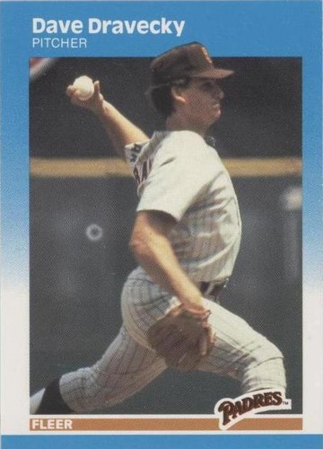 1987 Fleer - Dave Dravecky #412