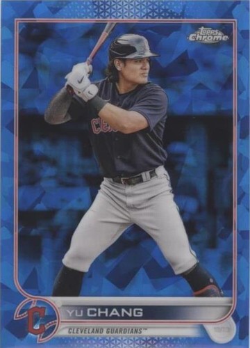 2022 Topps Chrome Update Series Sapphire Edition - Yu Chang #US203