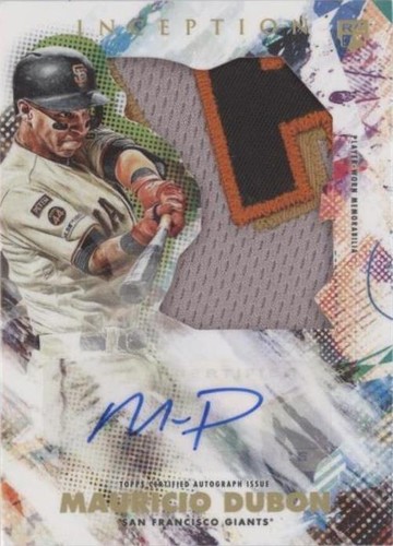 2020 Topps Inception - Mauricio Dubon #IAJP-MD